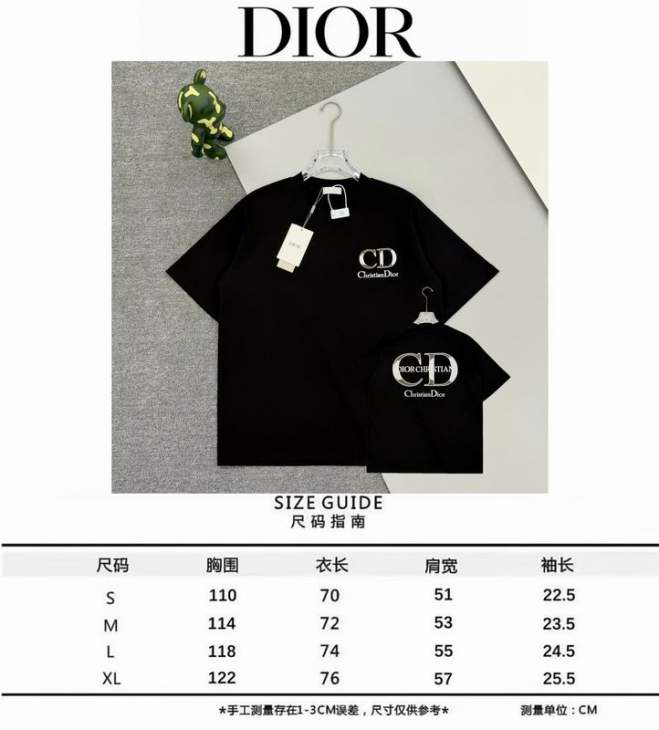 Dior T Shirts Short _SKUDiorS-XLm6tx5315683